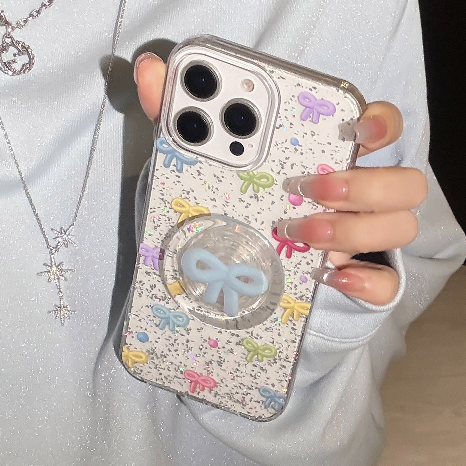 Bow holder phone case