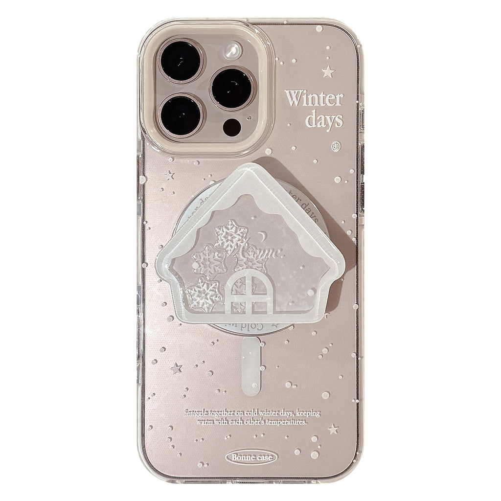 Snowflake Shake Le Magnetic Mobile Phone Case