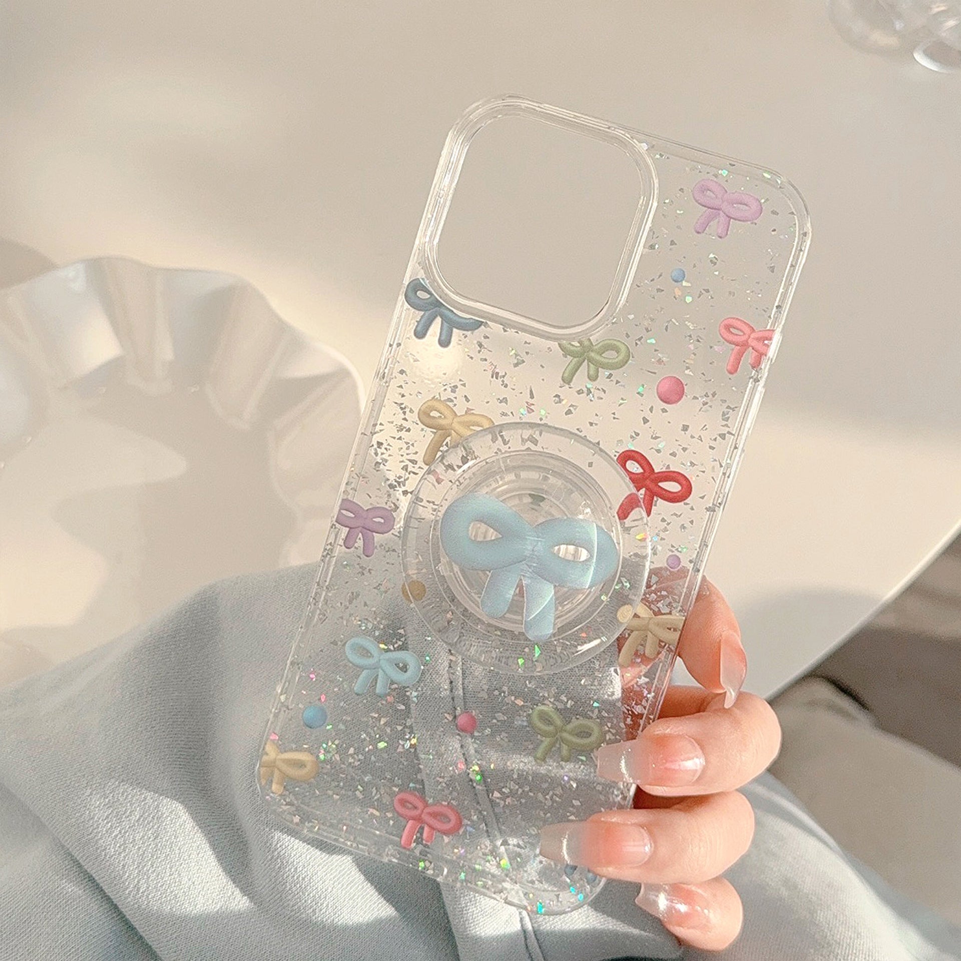 Bow holder phone case