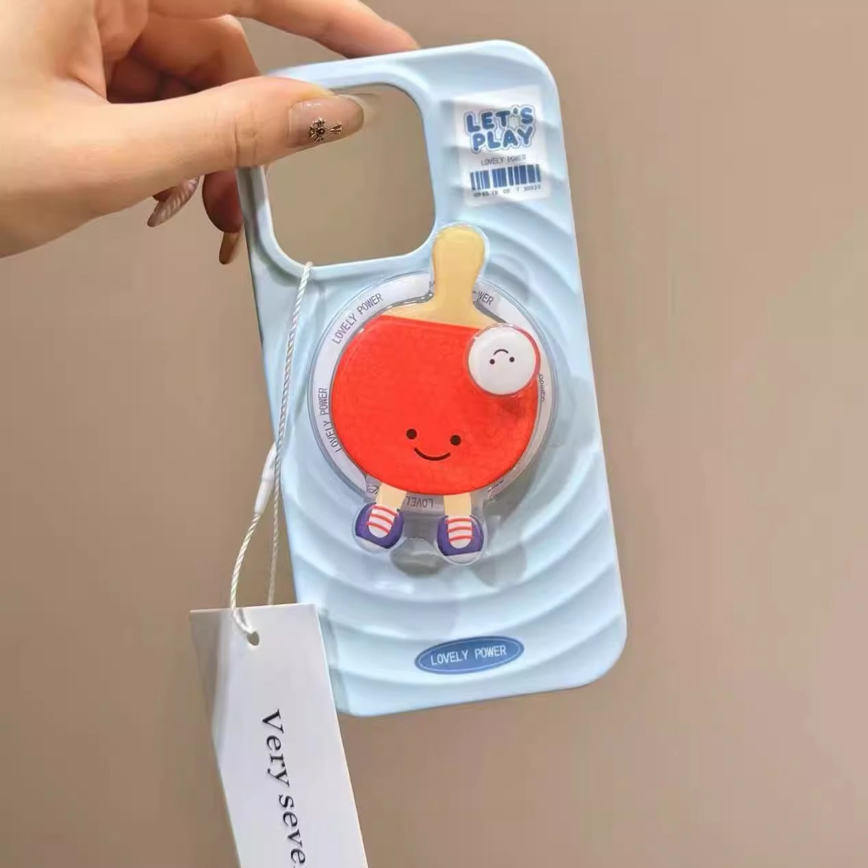 Badminton table tennis ripple magnetic case for iPhone X--16